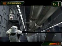 une photo d'Ã©cran de Star Wars - Rebel Assault 2 sur Sony Playstation